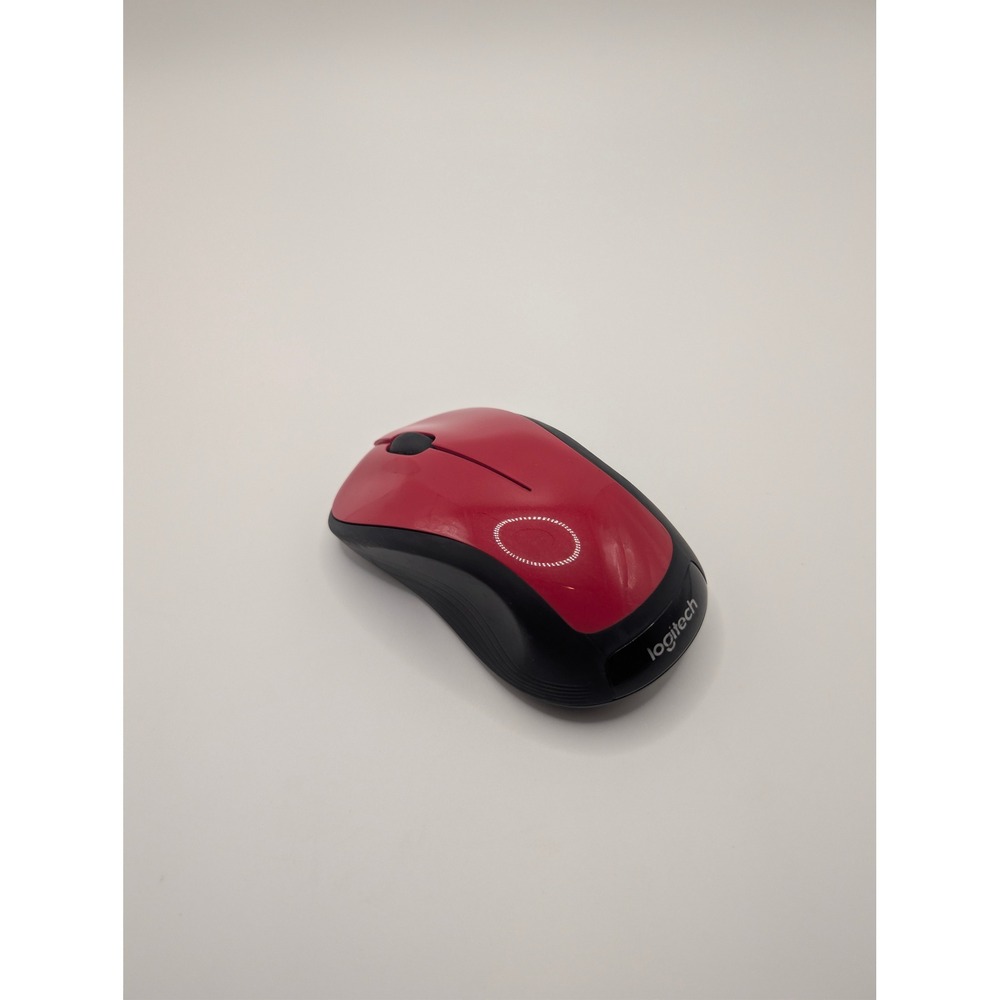 Logitech Wireless Mouse Red M310 Optical Full-Size USB Nano Receiver